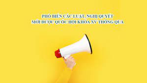 CÁC LUẬT VÀ NGHỊ ĐỊNH ĐƯỢC QUỐC HỘI THÔNG QUA TẠI KỲ HỌP THỨ 5 QUỐC HỘI KHÓA XV