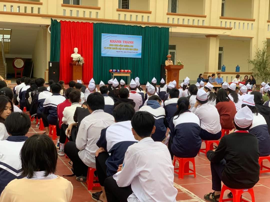 KHÁNH THÀNH CÔNG TRÌNH THANH NIÊN VÀ TUYÊN TRUYỀN PHỔ BIẾN GIÁO DỤC PHÁP LUẬT NĂM 2023 TRÊN ĐỊA BÀN XÃ NGUYÊN HOÀ