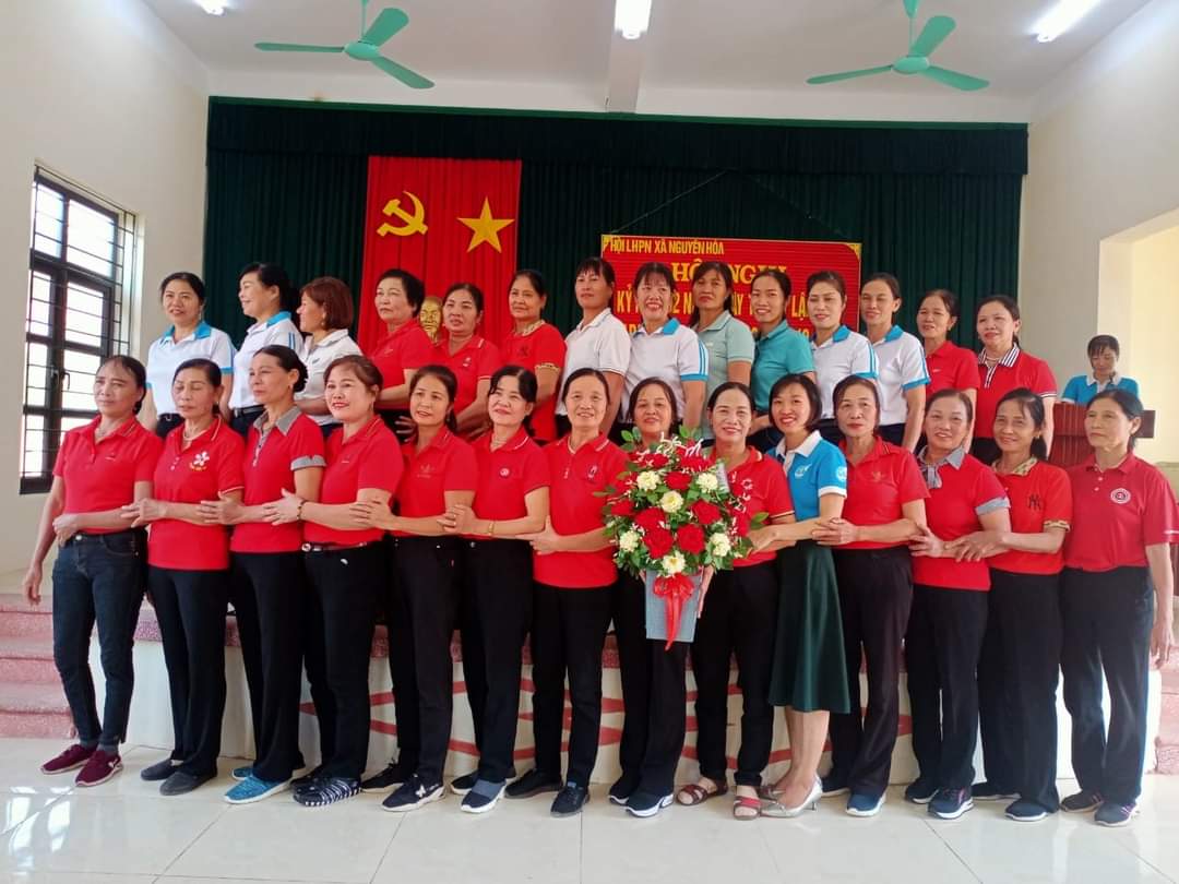 Hội LHPN xã Nguyên Hòa tổ chức kỷ niệm 92 năm ngày thành lập Hội LHPN Việt Nam 20/10/1930 - 20/10/2022.