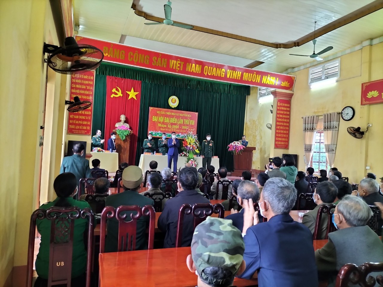 Đại hội Cựu Chiến binh xã Nguyên Hoà khoá VIII, nhiệm kỳ 2022-2027 thành công tốt đẹp!