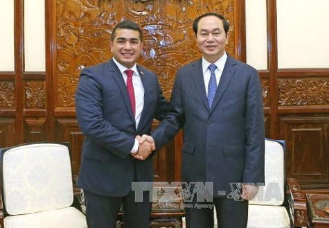 Chủ tịch nước tiếp Đoàn xúc tiến thương mại Madagascar